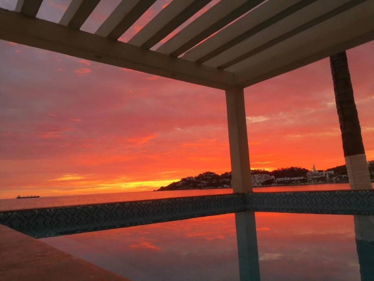 Espectacular Apto A Pie De Playa Con Vista Al Mar Manzanillo Exterior foto